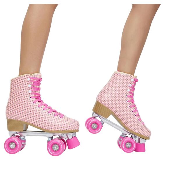 Impala Quad Roller Skates, Pink Tartan, Women's Size 5, NWT - Picture 1 of 7